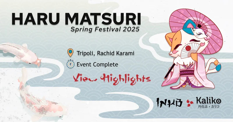 Haru Matsuri 2025 Kaliko Friends