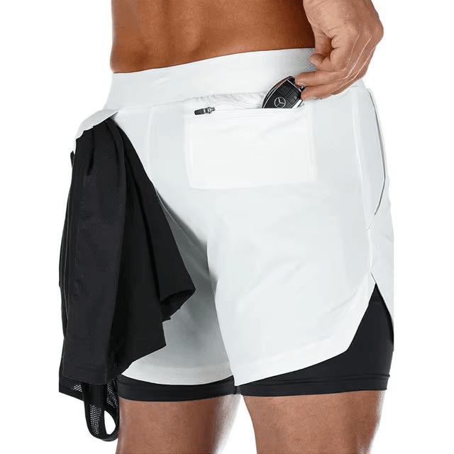Plain 2 Layer Mesh Shorts | +Towel Loop