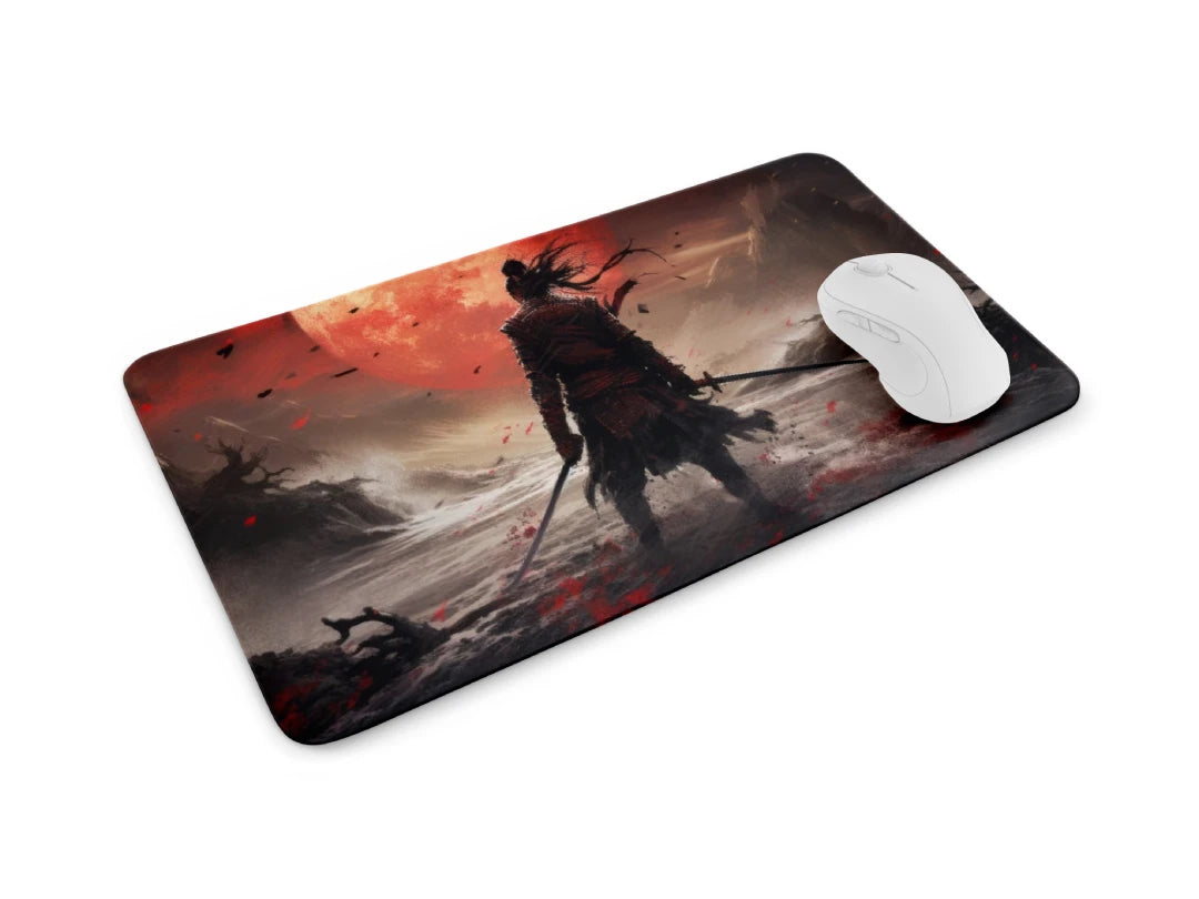 Samurai Japanese Style Mousepad Size 70 by 30 cm