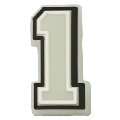 Number 1 Jibbitz Croc Charms - Crocs
