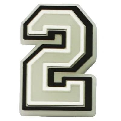 Number 2 Jibbitz Croc Charms - Crocs