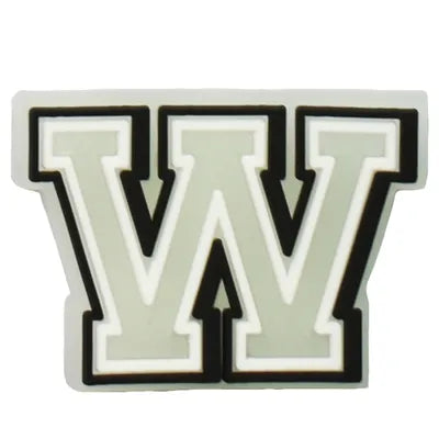 Letter W Jibbitz Croc Charms - Crocs