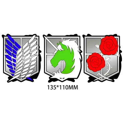 Lenticular Sticker - AOT 3D Motion Sticker