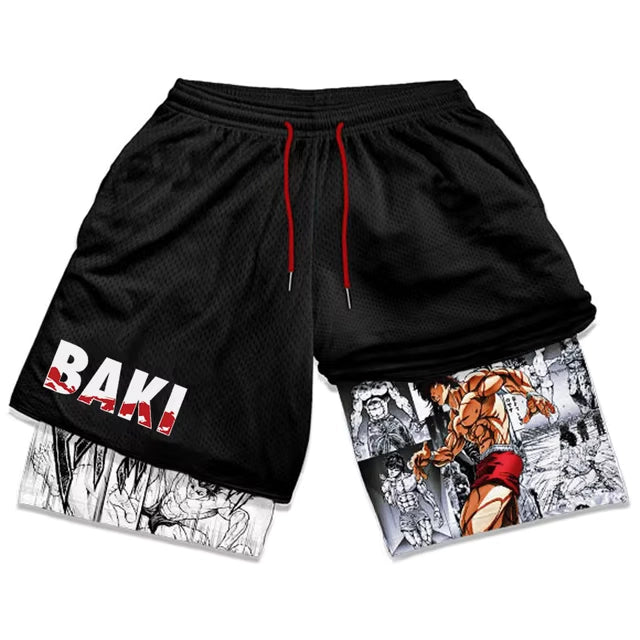 Baki 2 Layer Mesh Shorts