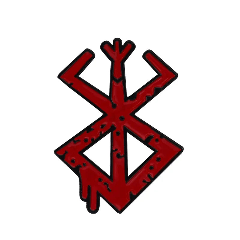berserk brand of sacrifice lapel pin for clothes