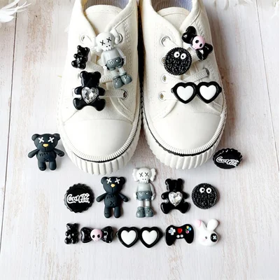 Black Gothic Shoe Decor