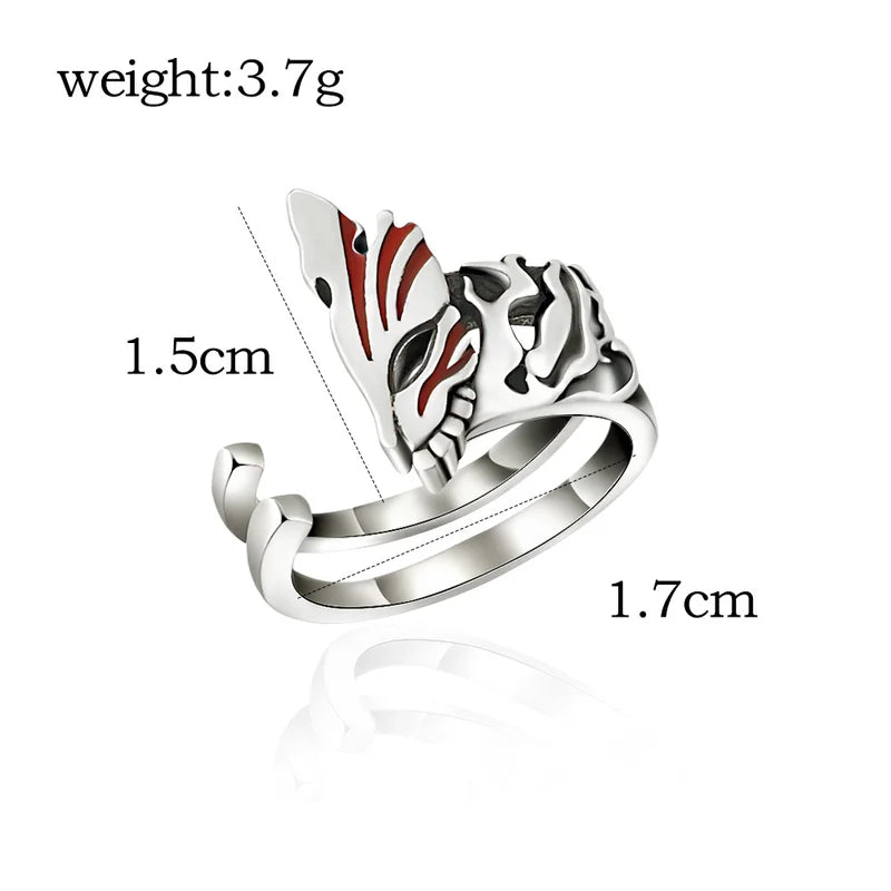 Bleach Adjustable Metal Ring Dimensions and Weight