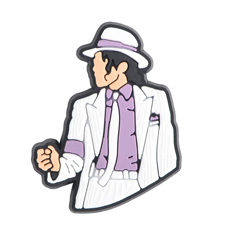 Celebrities Michael Jackson Travis Scott XXXTentacion Drake Tupac The Weeknd Billie Eilish Tailor Swift Hatsune Miku Harry Styles Bad Bunny Croc Charm for Crocs | Jibbitz
