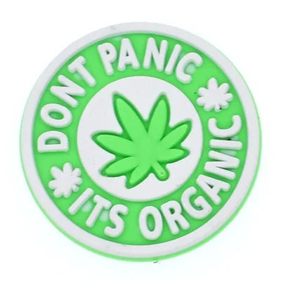 Dont Panic Its Organic Croc Pin