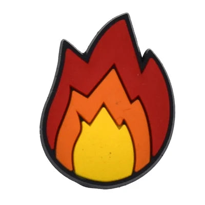 Fire Emoji Croc Charm for Crocs | Jibbitz