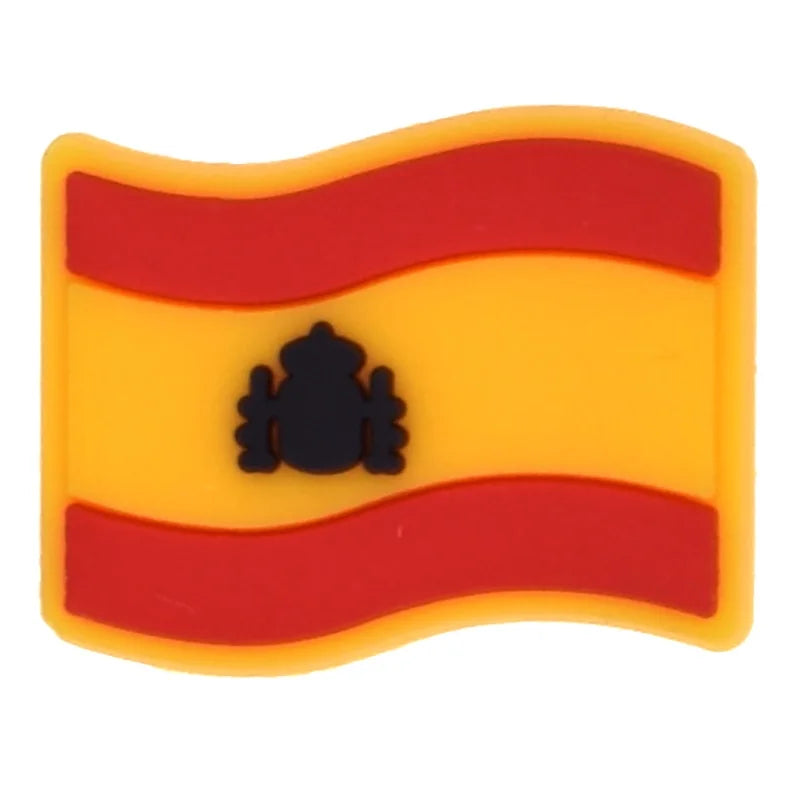 Flags Croc Charms