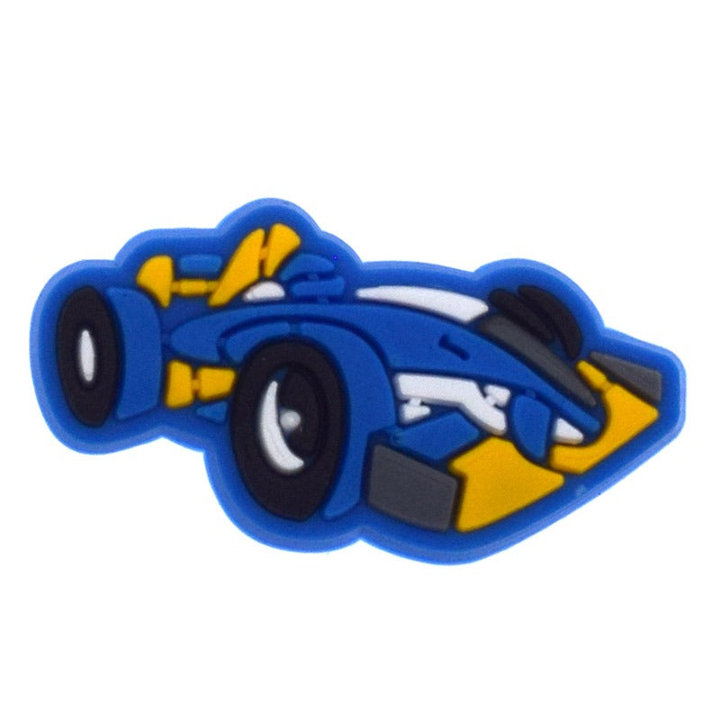 Formula 1 Blue Racecar Croc Charm for Crocs | Jibbitz