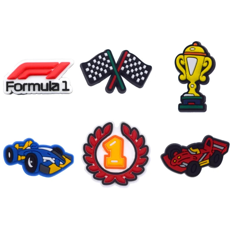 Formula 1 Racecars Croc Charms for Crocs | Jibbitz