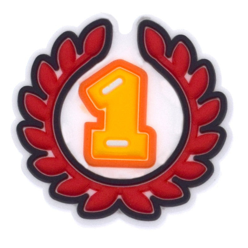 Formula 1 Number 1 Rank Croc Charm for Crocs | Jibbitz