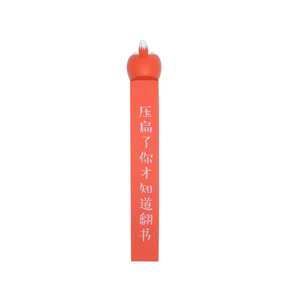 Funny Bookmarks Red Cat Bum Shape