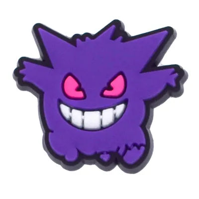 Gengar Pokemon Jibbitz Croc Charms - Crocs