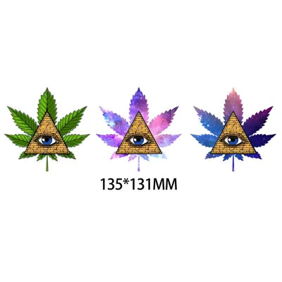 Lenticular Sticker - Illuminati 3D Motion Sticker
