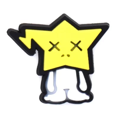 KAWS Star Face Croc Charm