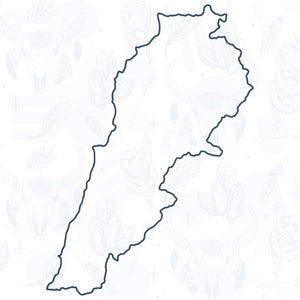 lebanon map semi permanent tattoo from inkbee store lebanon