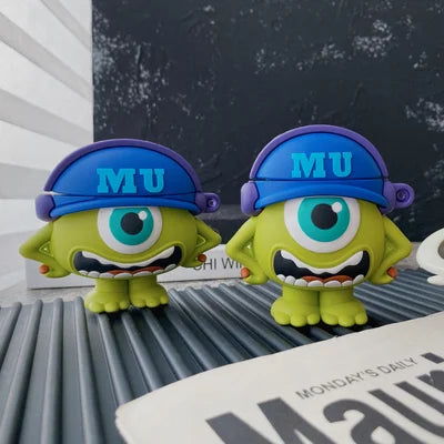 Mike Wazowski Monsters Inc Case for Apple Airpods 4th Generation