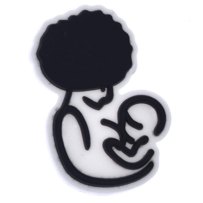 Mom Breastfeeding Baby Clothing Pin