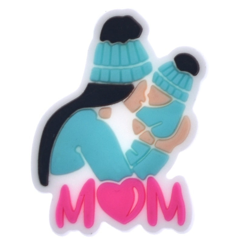 Mother Clothing Pin Carrying Baby