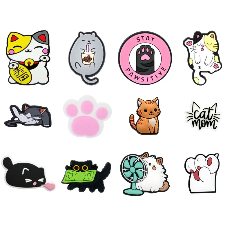 Cute Cats Croc Charms