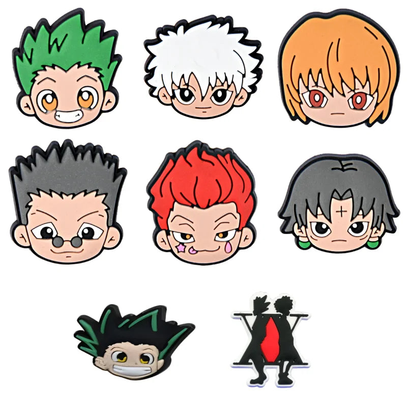 hunter x hunter anime croc charms for crocs | jibbitz