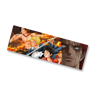 Lenticular Sticker - One Piece Luffy Gear 5 3D Motion Sticker