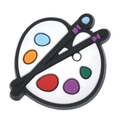 Artist Palette Croc Charms for Crocs | Jibbitz