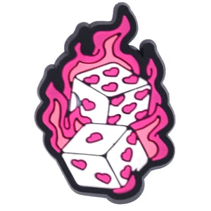 Love Dice Croc Charms for Crocs | Jibbitz