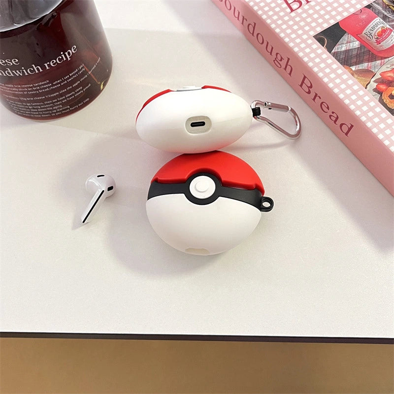 Pokeball Cover for Galaxy Buds 3 and Galaxy Buds 3 Pro