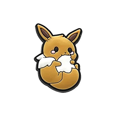 Eevee Pokemon Jibbitz Croc Charms - Crocs