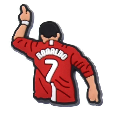 Ronaldo Celebration Croc Pin