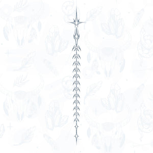 spine semi permanent tattoo from inkbee store lebanon