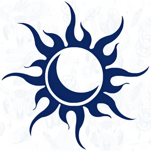 sun and moon semi permanent tattoo from inkbee store lebanon