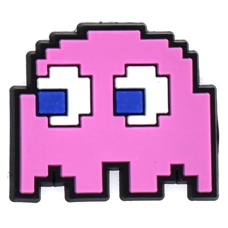 Video Games Pac Man Nintendo Switch Gameboy Gaming Croc Charms for Crocs | Jibbitz
