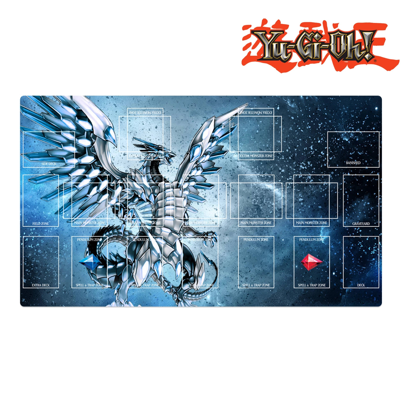 yugioh blue eyes chaos max deck Blue-Eyes Dragon Yu Gi Oh Playmat (61 x 35.5 cm) – Inkbee Store Lebanon Pack Art:Groudon Saga of Blue-Eyes White 0 You can Ritual Commander 2013 Oversized