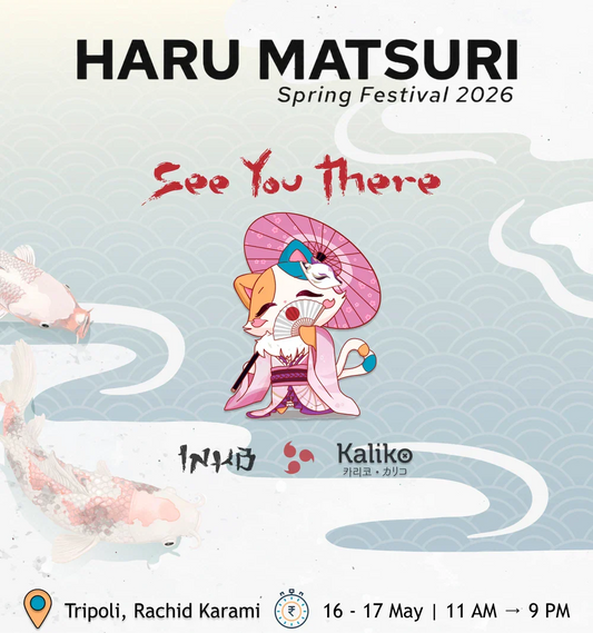 Haru Matsuri 2026: Catch Inkbee at Lebanon's Biggest Anime Spring Festival! 🌸