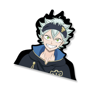 Black Clover Asta 3D Motion Sticker