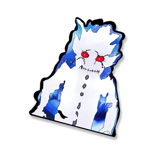 Mob Psycho 100 Kageyama Dimple Arataka Esper 3D Motion Sticker
