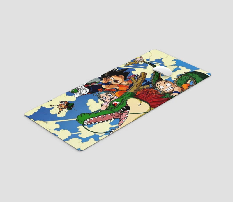 dragon ball z colorful mousepad size 90 by 40 cm
