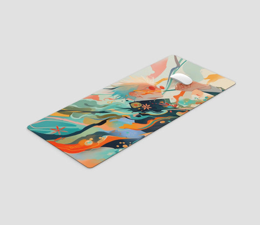 Gojo Satoru Floral Mousepad | Waterproof | 90 x 40