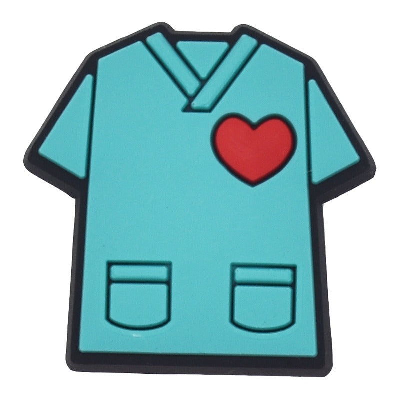 Cute and Functional 3D Silicone Clothing Pins - Medical Theme