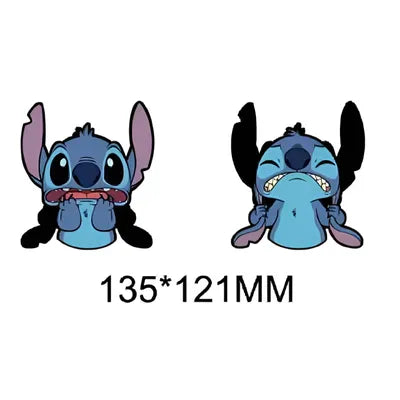 Stitch 3D Lenticular Sticker - Frustrated