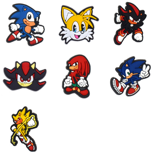 Sonic the Hedgehog Croc Charms