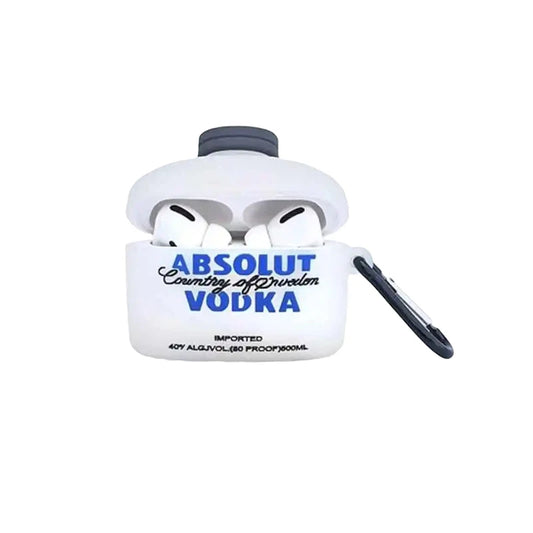 Vodka Airpods Case (1 -> Pro 2) | Carabiner Included