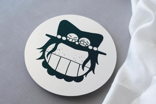 One Piece Ace Coaster