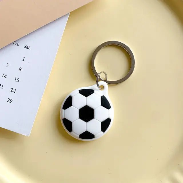 Football Silicone Protective Cover For Apple AirTag GPS Case Tracker  Keychain
