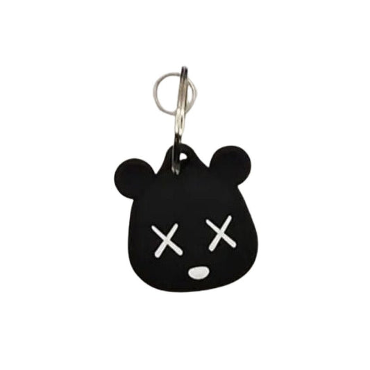KAWS Black Silicone Protective Cover For Apple AirTag GPS Case Tracker  Keychain